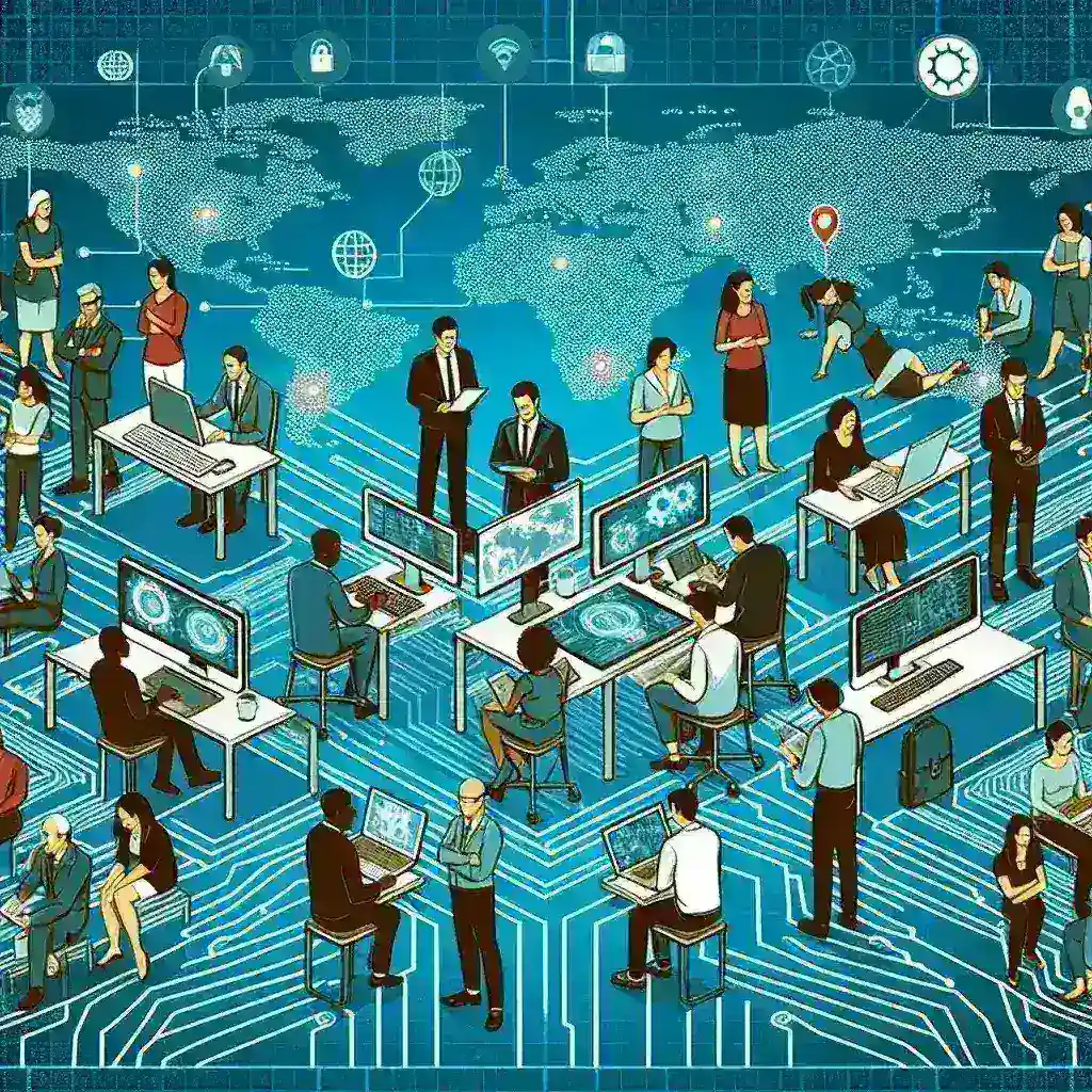 "Kolaborasi antara Cyber Force dan sektor publik serta swasta untuk meningkatkan keamanan siber di Indonesia"